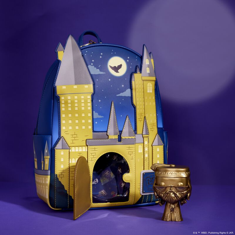 Limited Edition Hogwarts School of Witchcraft and Wizardry Albus Dumbledore Pop! & Bag Bundle, , hi-res view 3